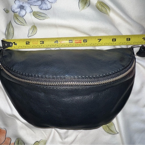 ASOS Black Leather Belt Bag - Picture 8 of 9
